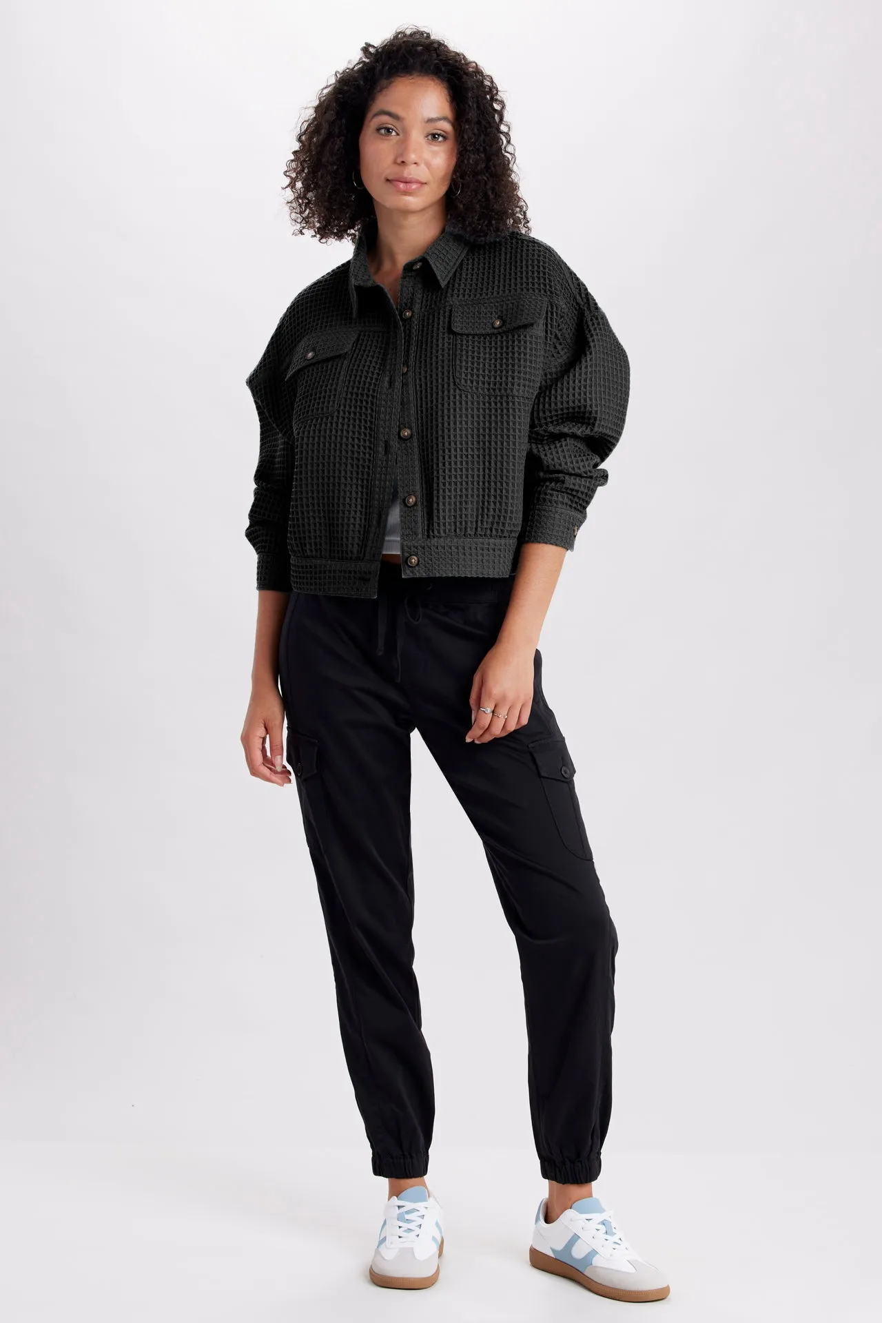 Sicily Lightweight Waffle Jacket sold by UNIONBAY product image thumbnail 2
