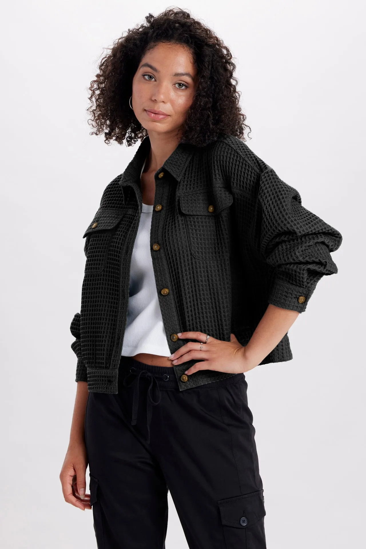 Sicily Lightweight Waffle Jacket sold by UNIONBAY