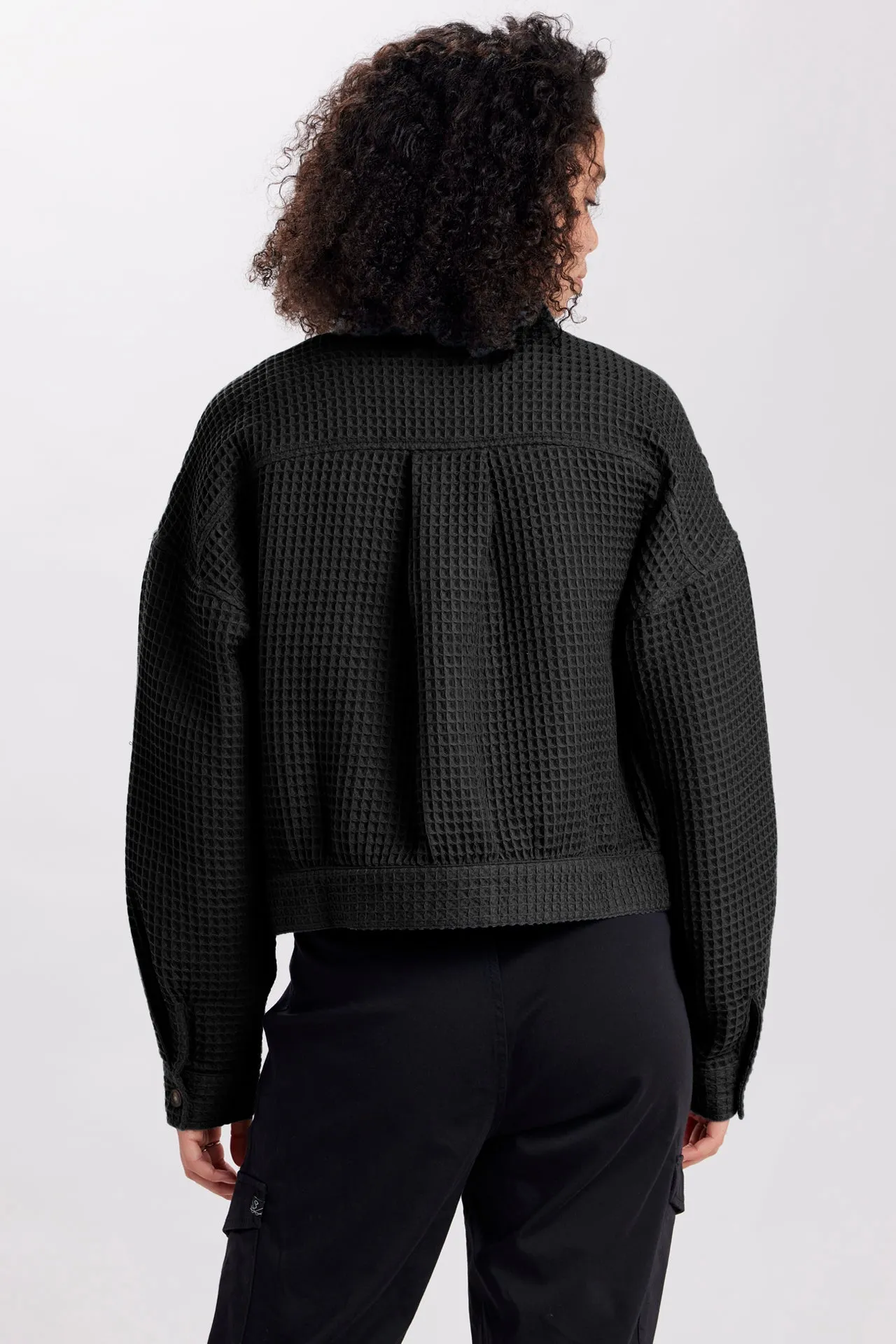 Sicily Lightweight Waffle Jacket sold by UNIONBAY product image thumbnail 3