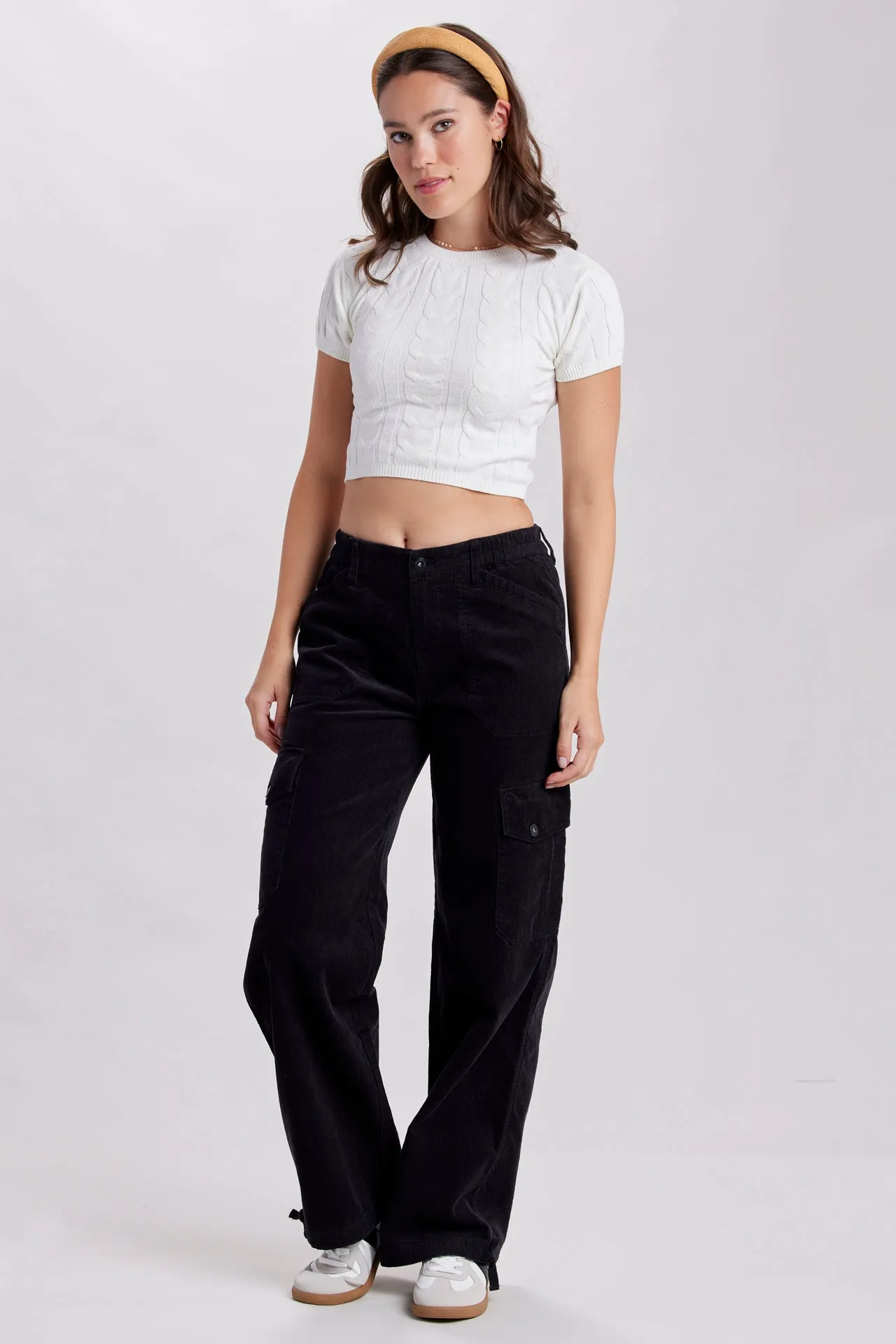 Jayla Corduroy Cargo Pants sold by UNIONBAY product image thumbnail 2