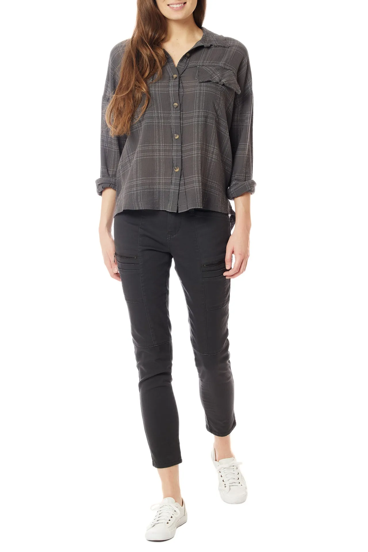 Liz Gauze Button-Up Shirt sold by UNIONBAY product image thumbnail 2