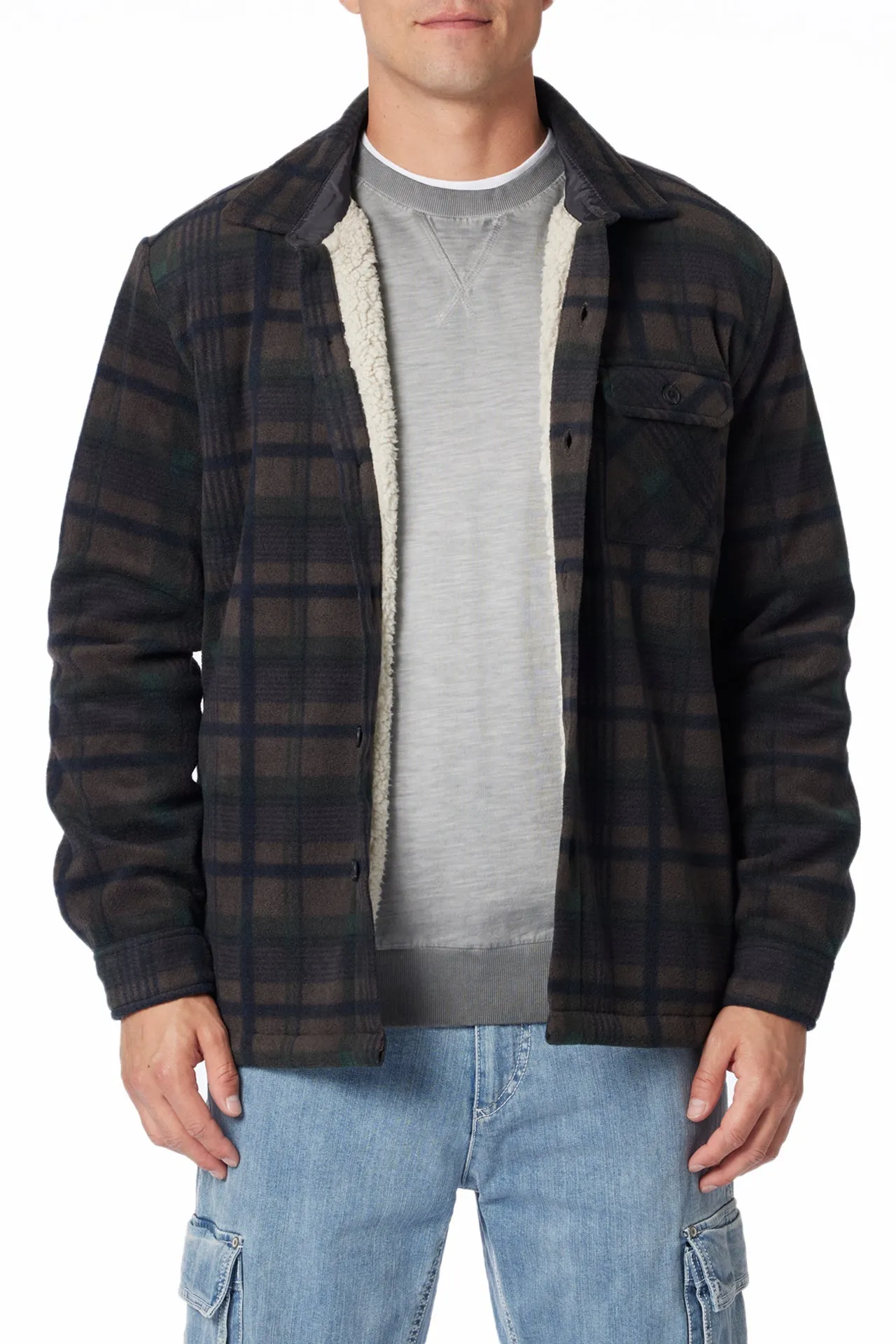 Woodsman Microfleece Shirt Jacket sold by UNIONBAY