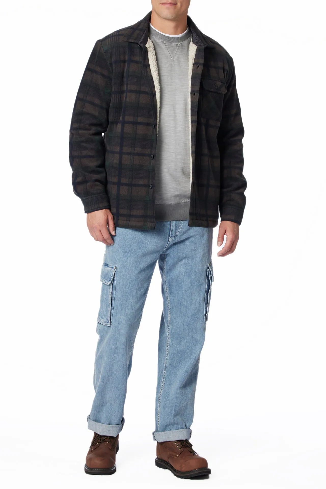 Woodsman Microfleece Shirt Jacket sold by UNIONBAY product image thumbnail 2