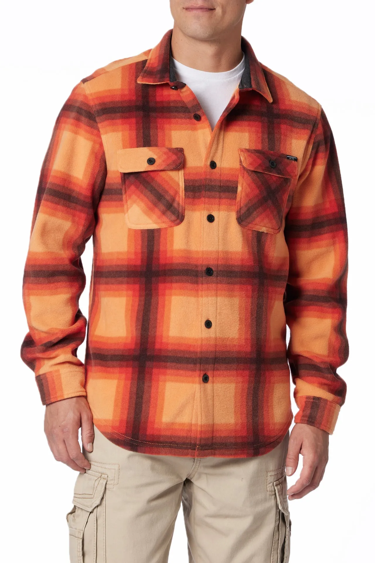 Olympus Microfleece Shirt Jacket sold by UNIONBAY