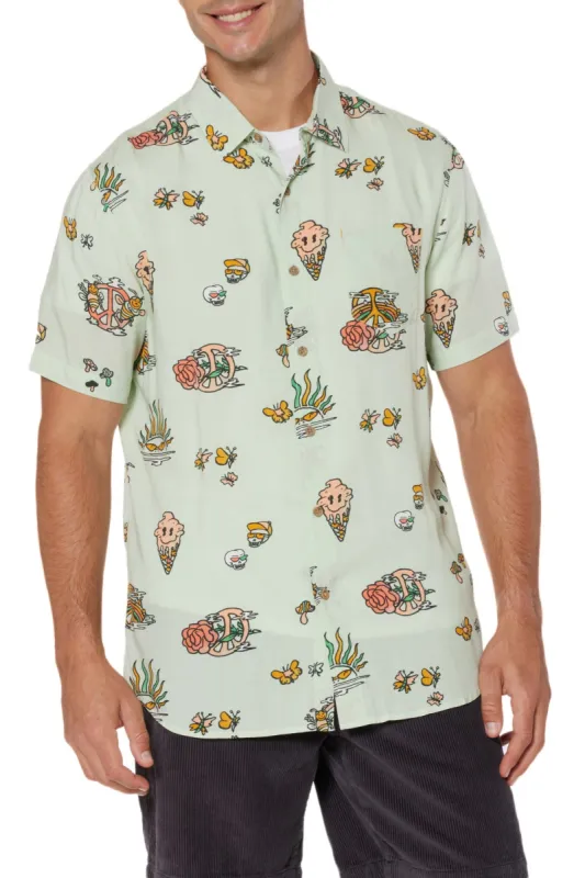 Poolside Rayon Button-Up Shirt sold by UNIONBAY