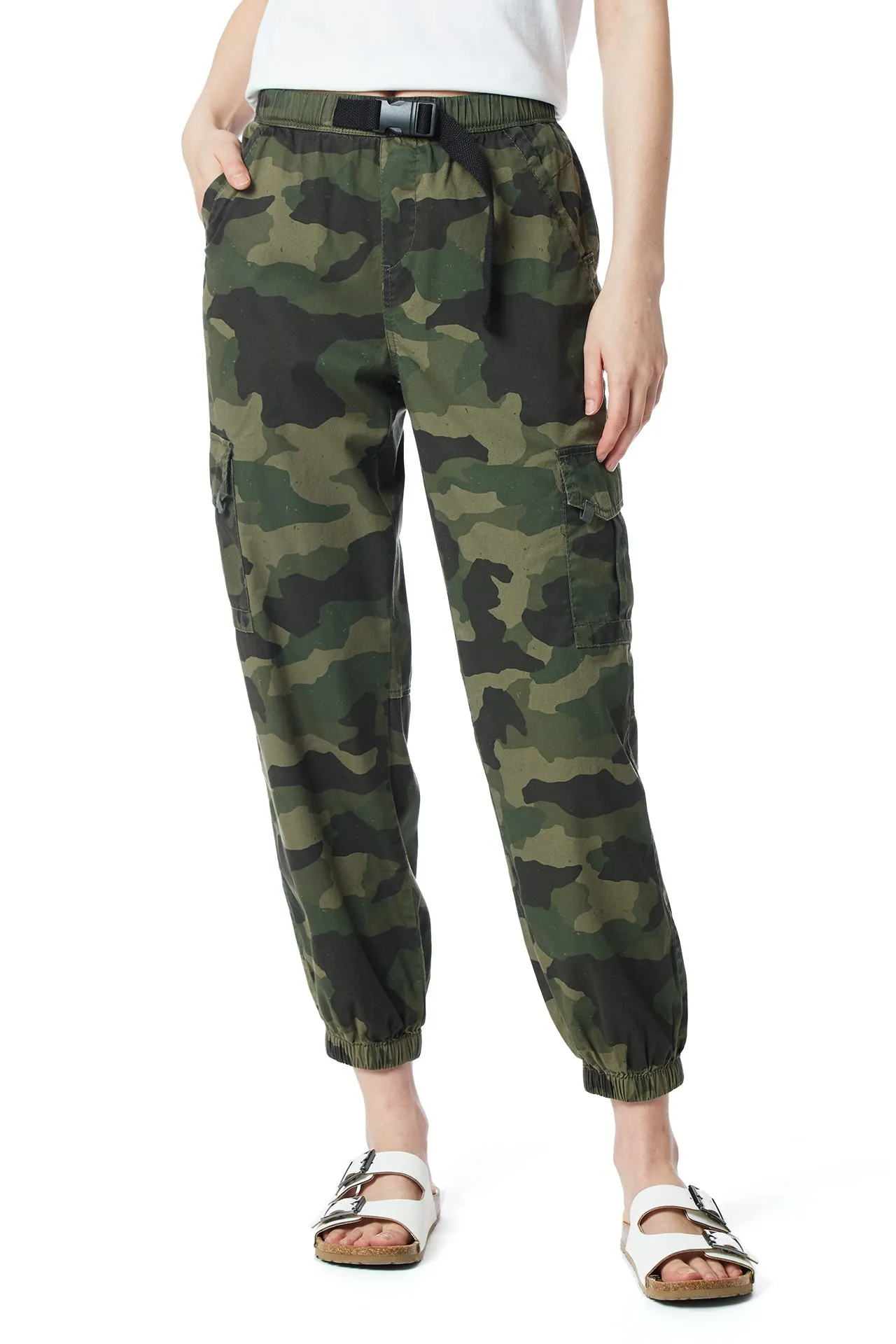 Vaughn Camo Web Belt Jogger sold by UNIONBAY