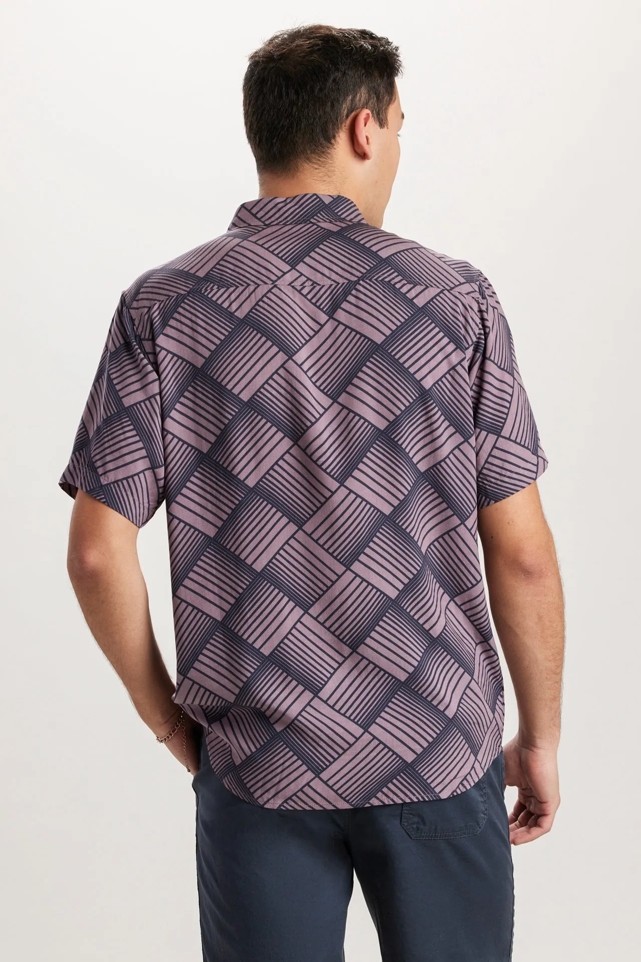 Poolside Rayon Button-Up Shirt sold by UNIONBAY product image thumbnail 3