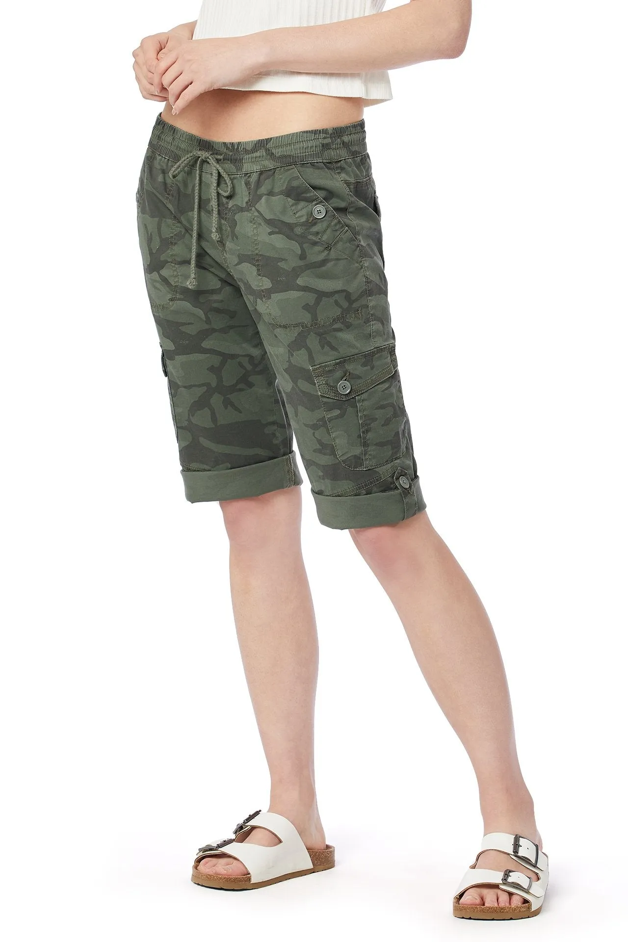 Matilda Camo Convertible Skimmer sold by UNIONBAY product image thumbnail 3