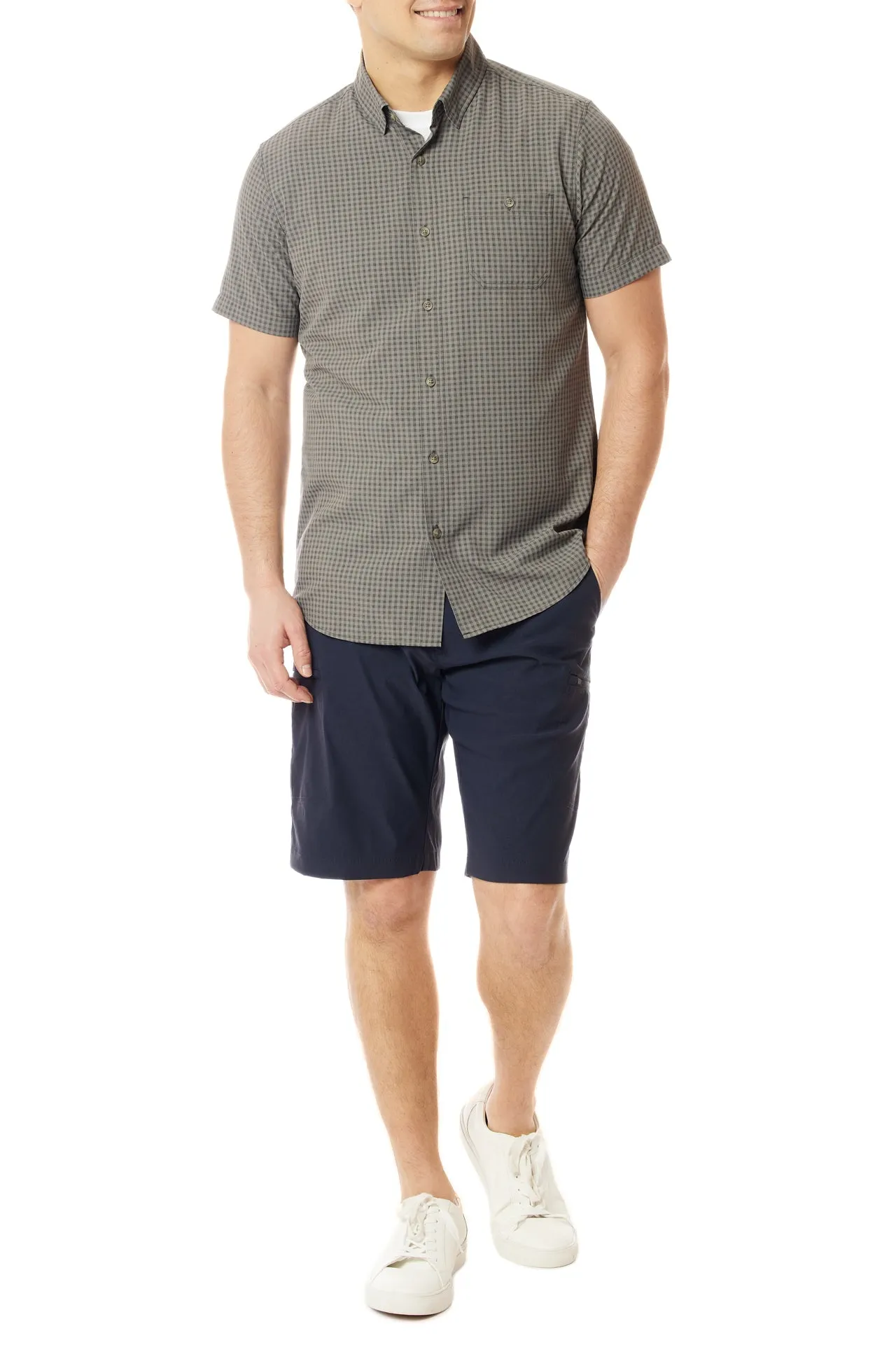 UB Tech Plaid Shirt sold by UNIONBAY product image thumbnail 2