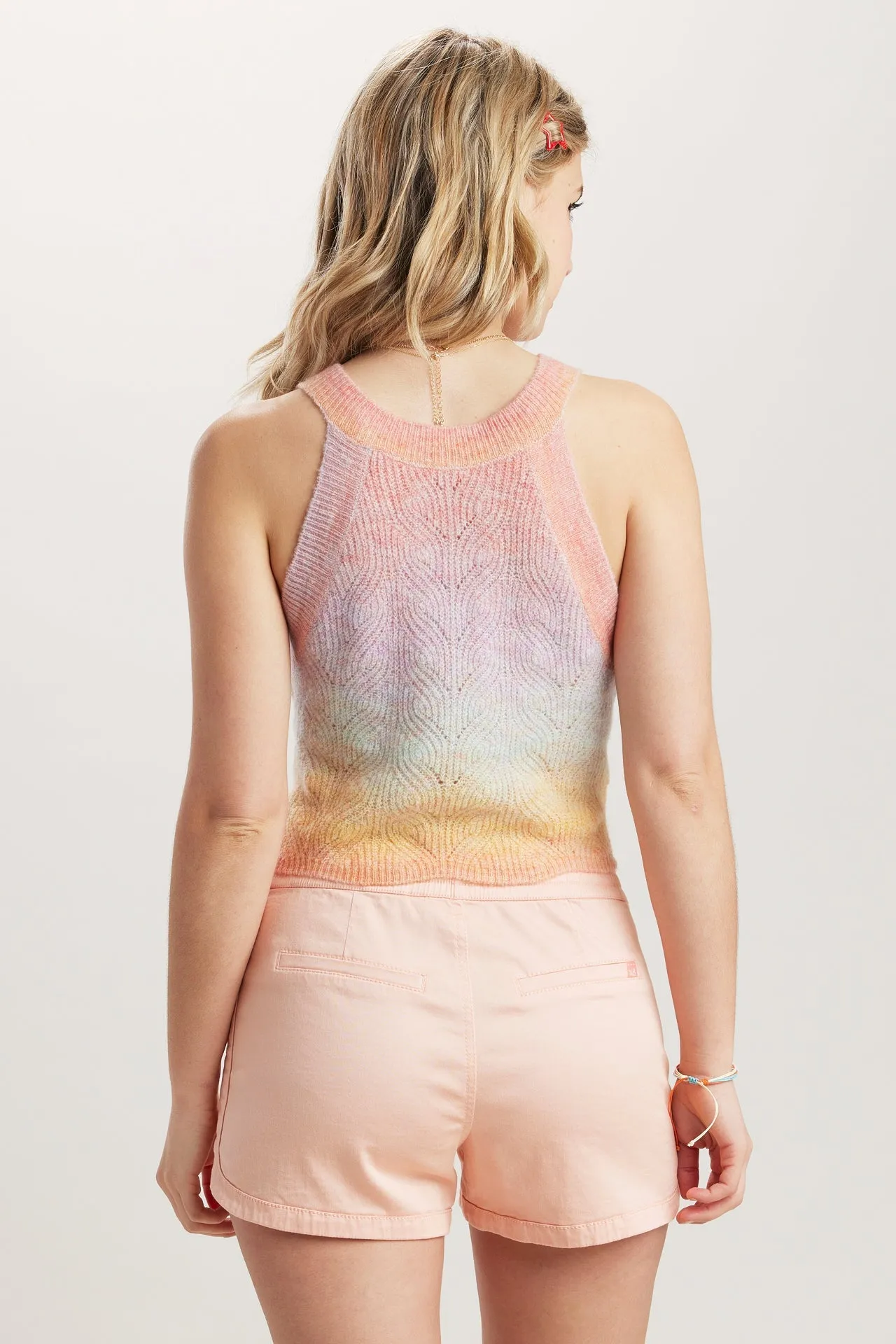 Rainbow Ombre Sweater Tank Top sold by UNIONBAY product image thumbnail 3