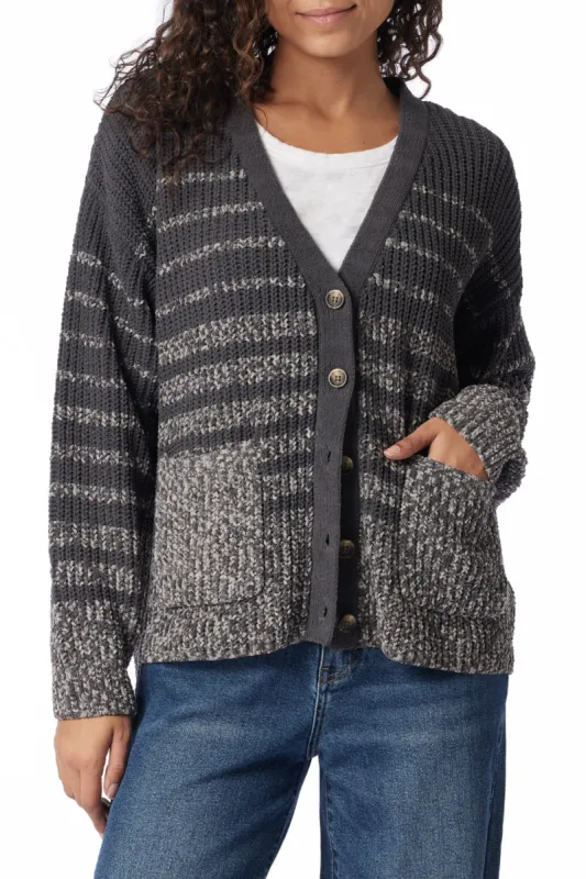 Arya Stripe Chenille Sweater sold by UNIONBAY