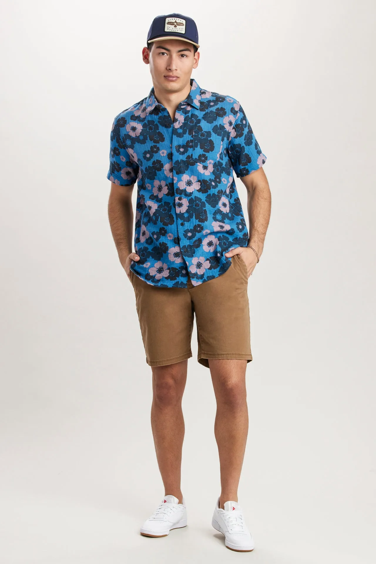 Bradley Gauze Button-Up Shirt sold by UNIONBAY product image thumbnail 2