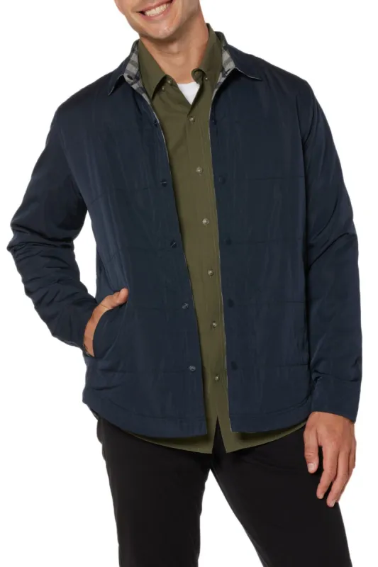 Nylon to Flannel Reversible Jacket sold by UNIONBAY