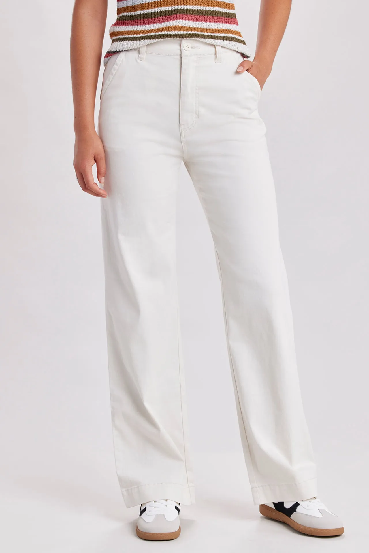 Cooper Twill Wide Leg Pant sold by UNIONBAY