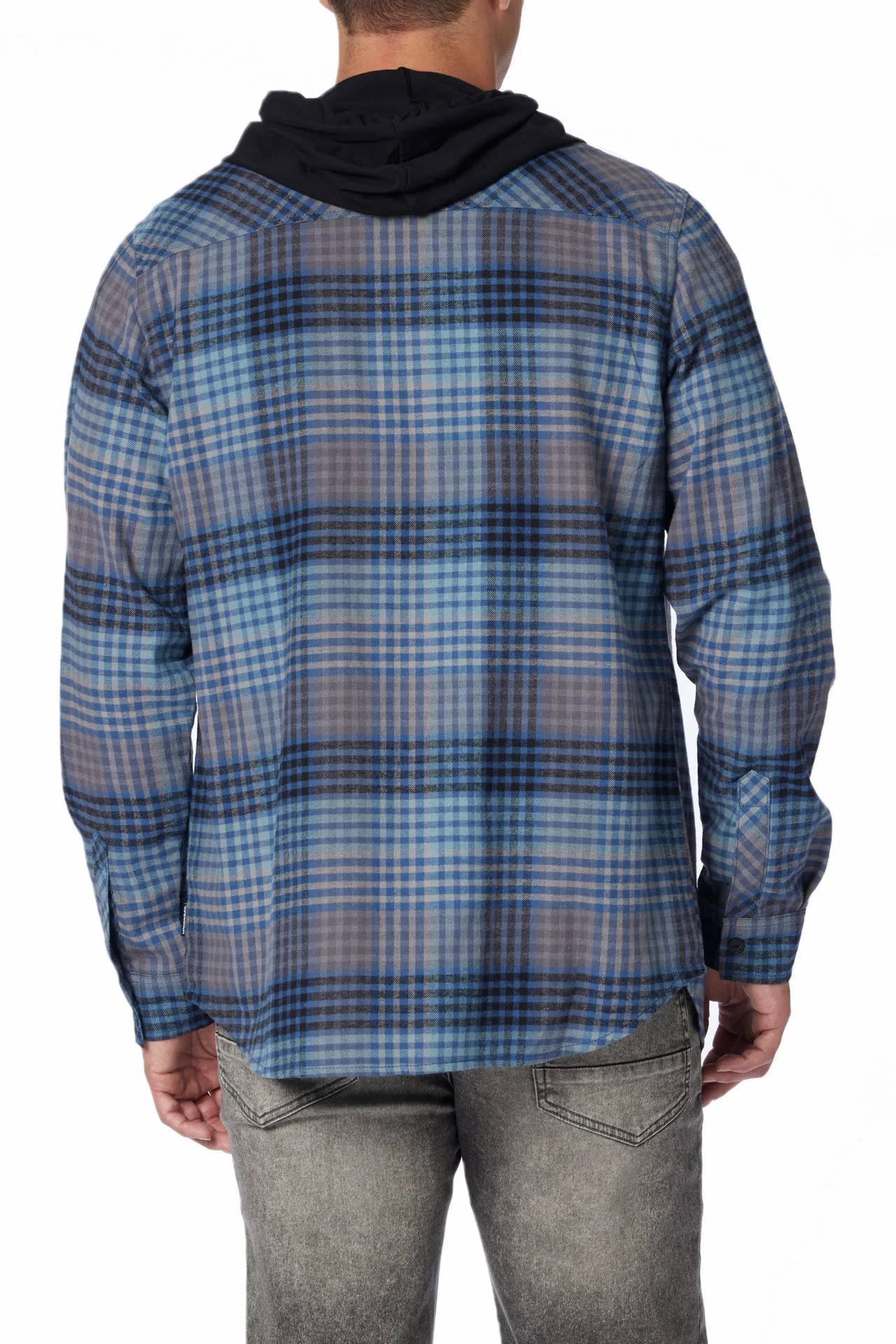 Switchback Flannel Hoodie sold by UNIONBAY product image thumbnail 3
