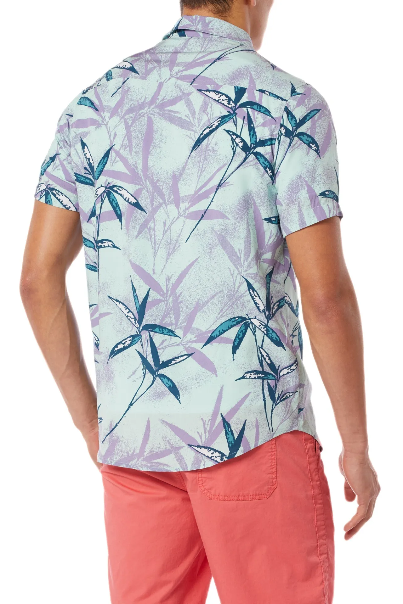 Poolside Rayon Button-Up Shirt sold by UNIONBAY product image thumbnail 3