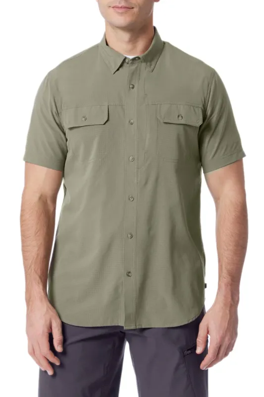 UB Tech Mesh Button-Up Shirt sold by UNIONBAY