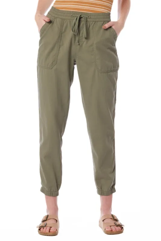 Emily Woven Tencel Jogger sold by UNIONBAY