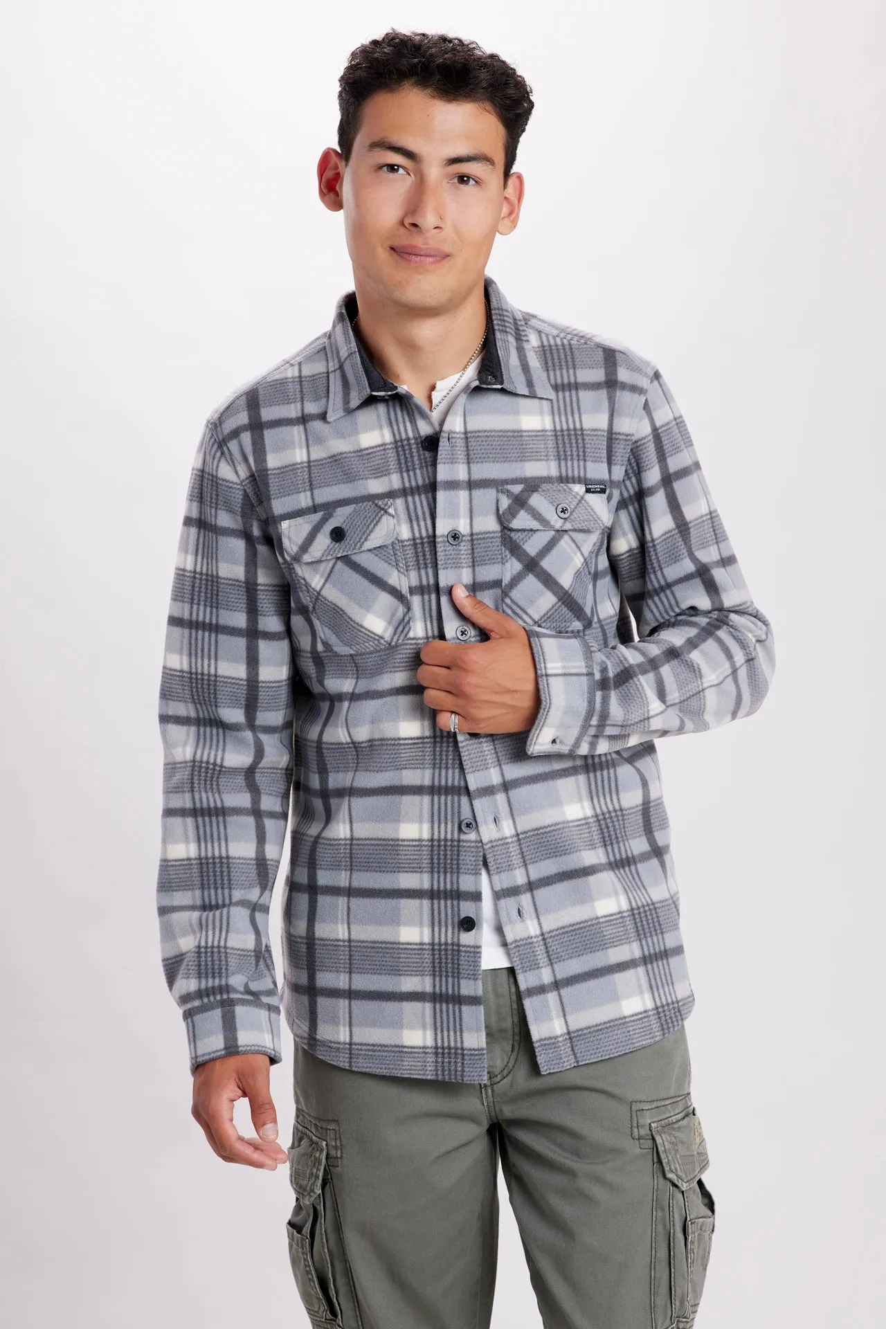 Olympus Microfleece Shirt Jacket sold by UNIONBAY