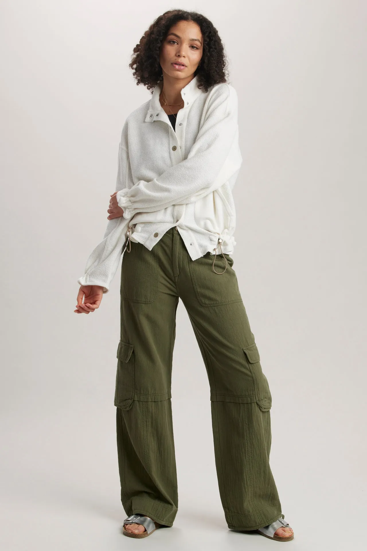 Colin Wide Leg Cargo Pant sold by UNIONBAY product image thumbnail 2