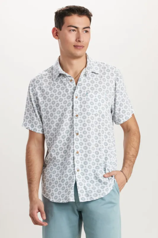 Poolside Rayon Button-Up Shirt sold by UNIONBAY