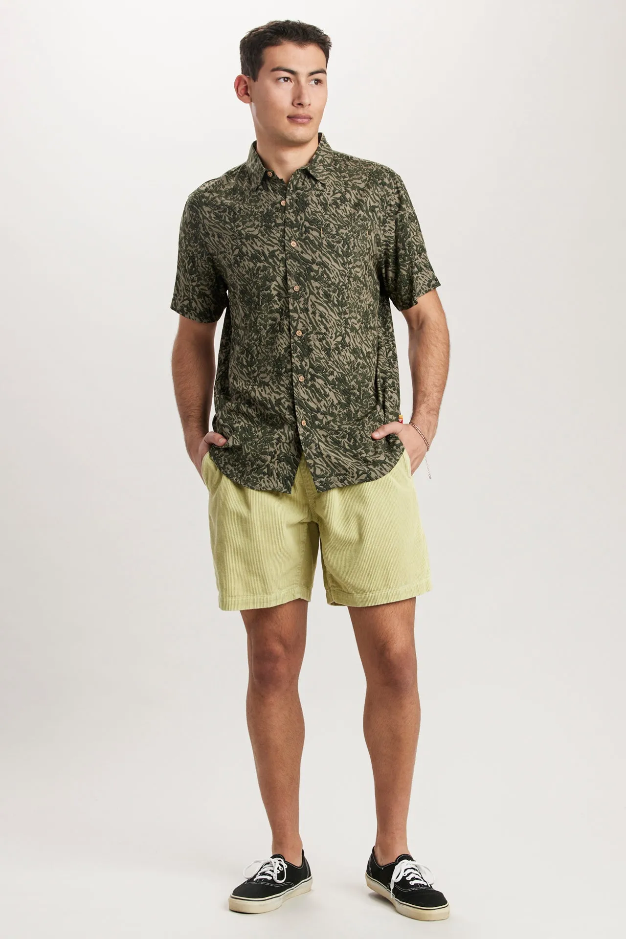 Poolside Rayon Button-Up Shirt sold by UNIONBAY product image thumbnail 2