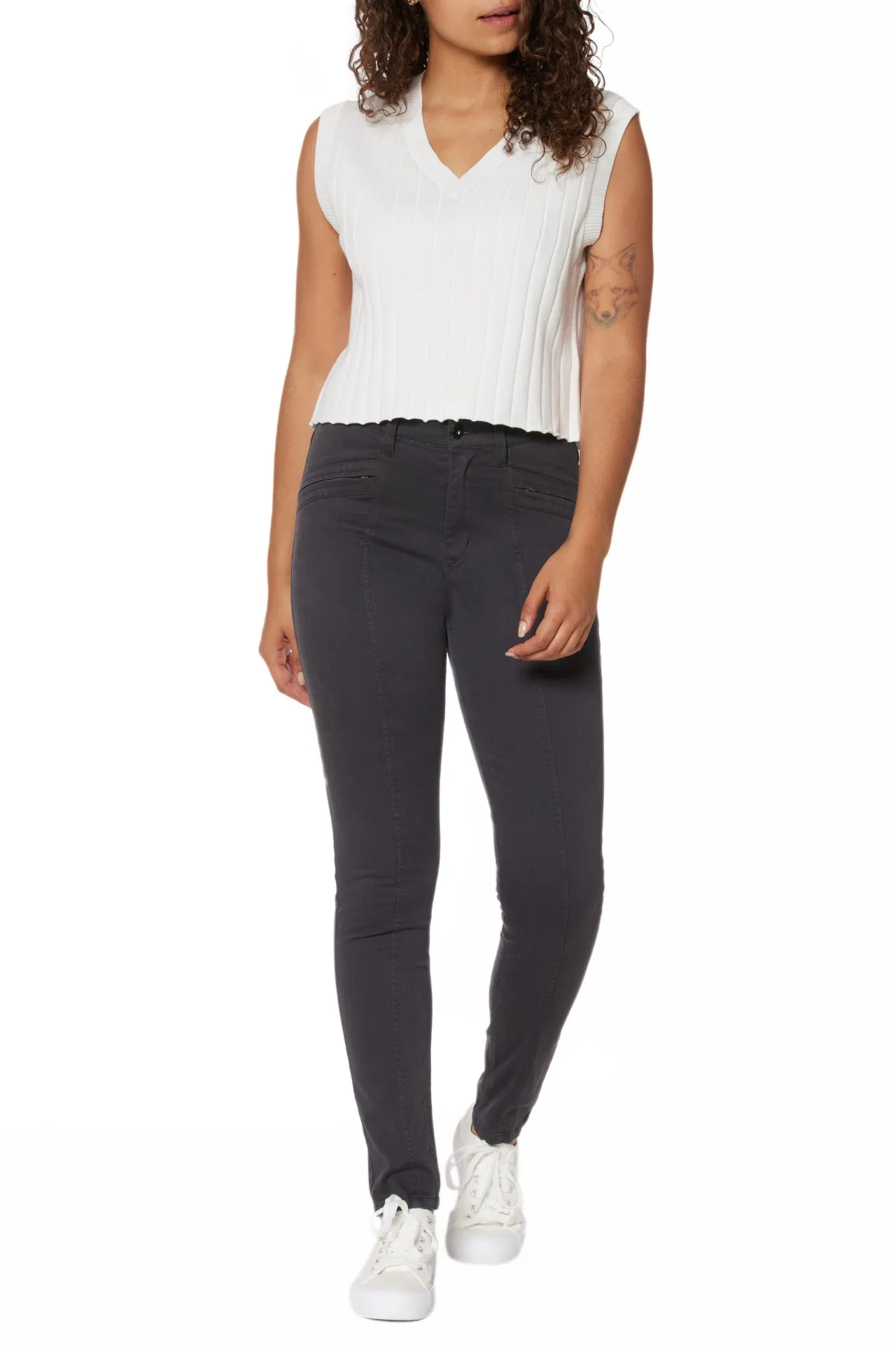 Zola Moto Skinny Zip Pant sold by UNIONBAY product image thumbnail 2