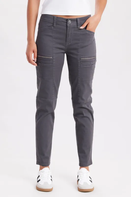 Claire Skinny Zip Cargo Pant sold by UNIONBAY