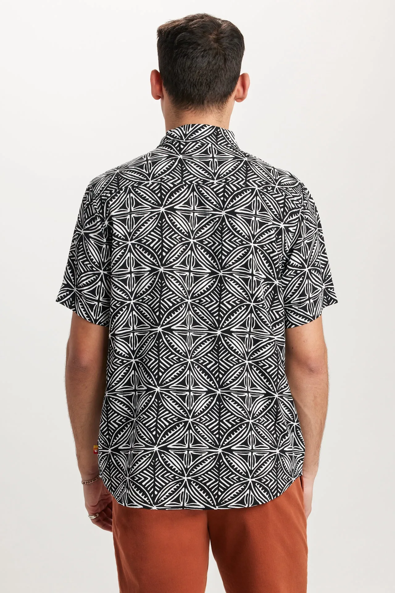 Poolside Rayon Button-Up Shirt sold by UNIONBAY product image thumbnail 3