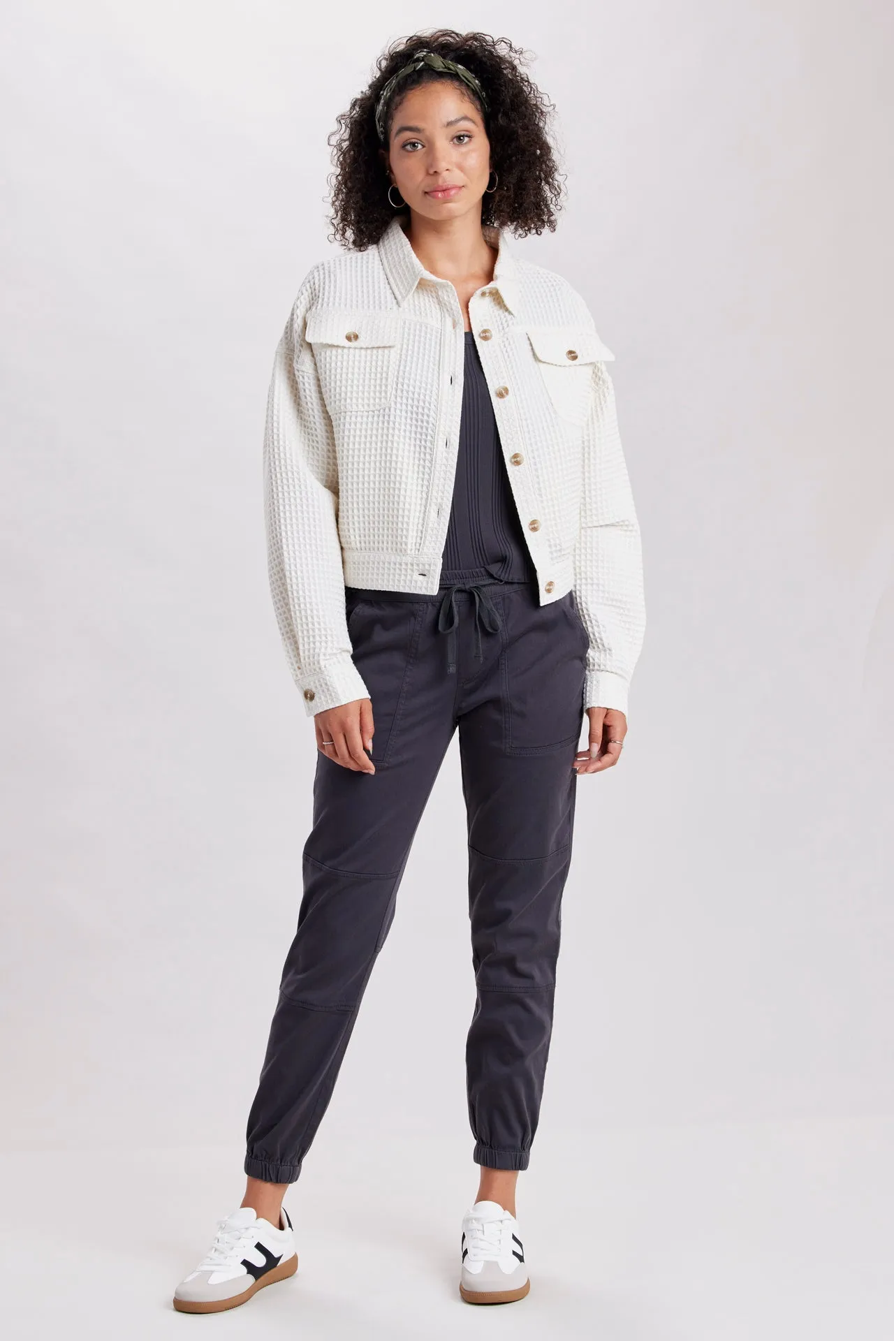 Sicily Lightweight Waffle Jacket sold by UNIONBAY product image thumbnail 2