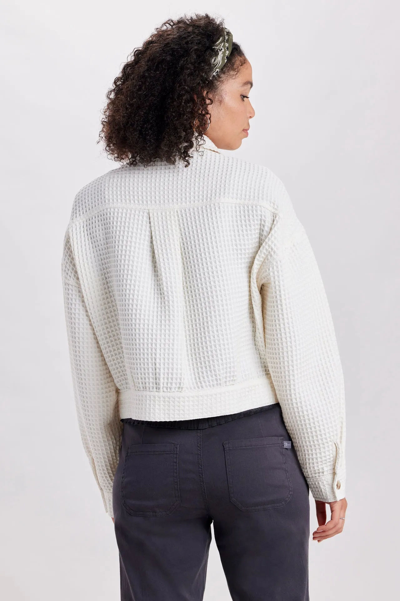 Sicily Lightweight Waffle Jacket sold by UNIONBAY product image thumbnail 3