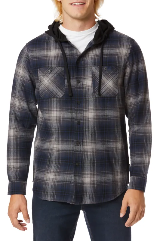 Switchback Flannel Hoodie sold by UNIONBAY