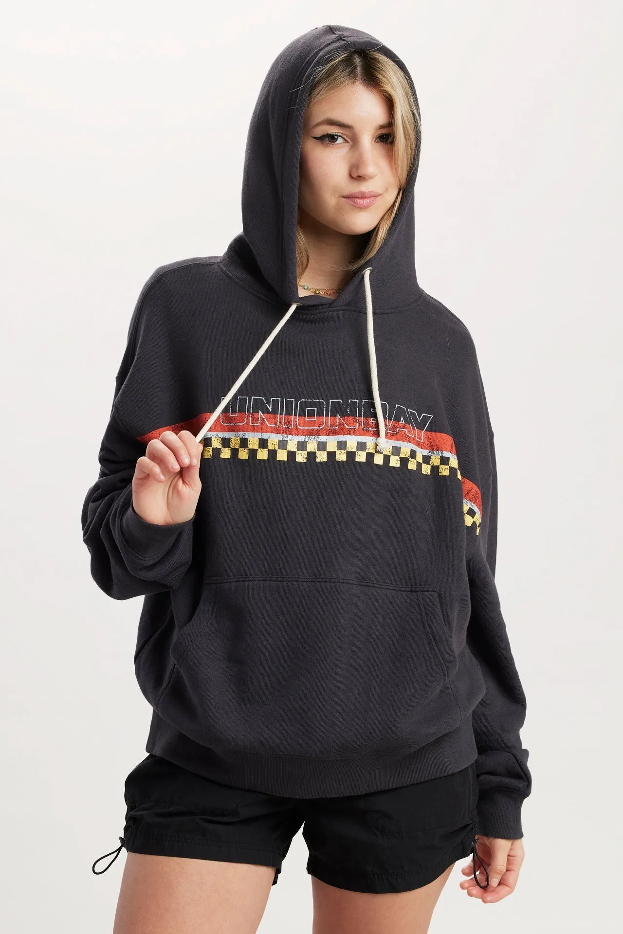Dale Racing Stripe Hoodie sold by UNIONBAY product image thumbnail 3