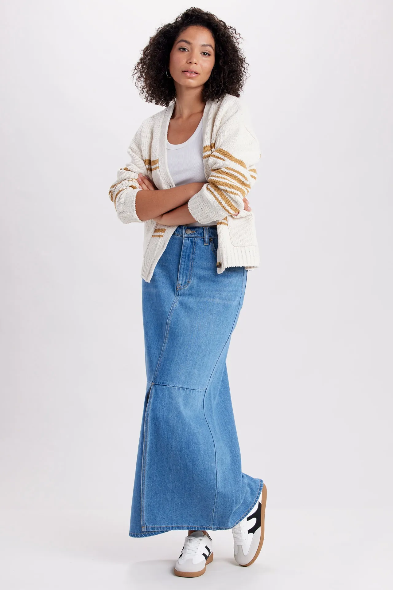 Stonewall Stripe Chenille Cardigan sold by UNIONBAY product image thumbnail 2