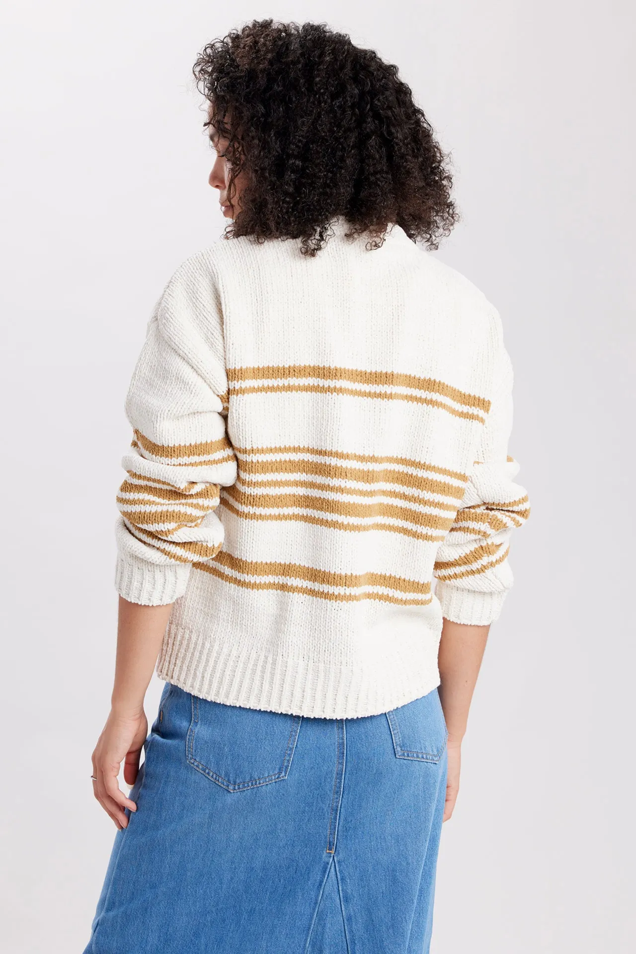 Stonewall Stripe Chenille Cardigan sold by UNIONBAY product image thumbnail 3
