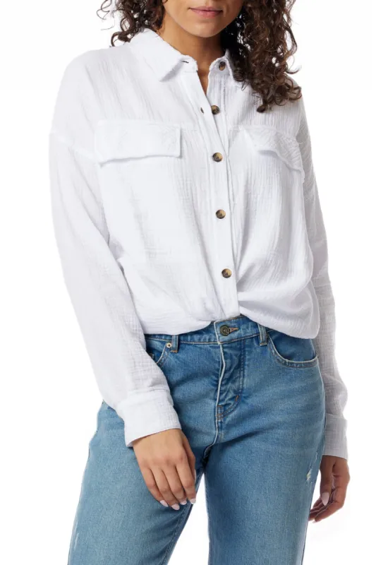 Liz Gauze Button-Up Shirt sold by UNIONBAY