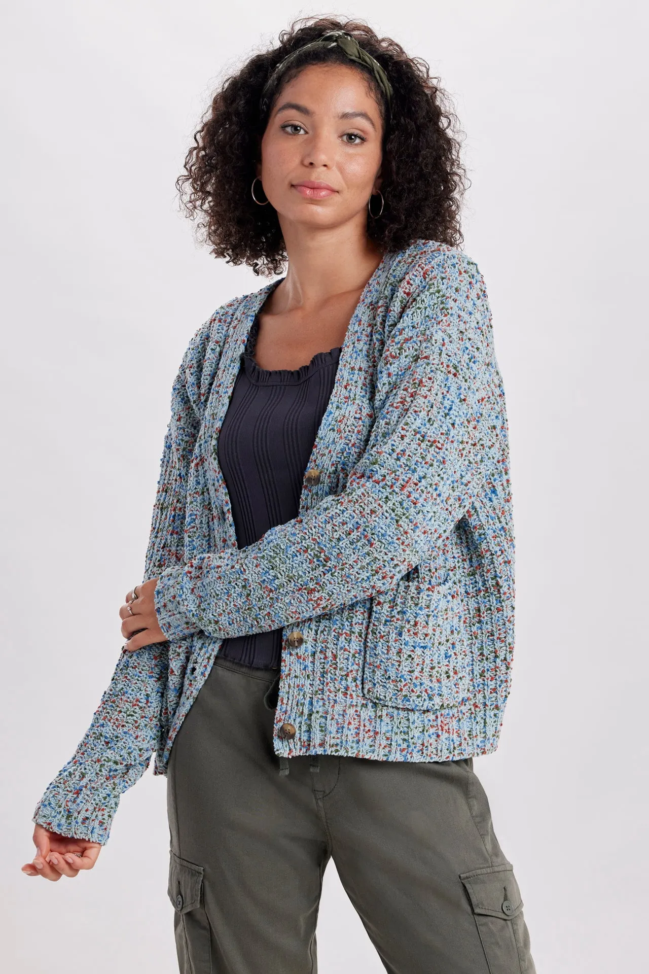 Julianne Confetti Cardigan sold by UNIONBAY