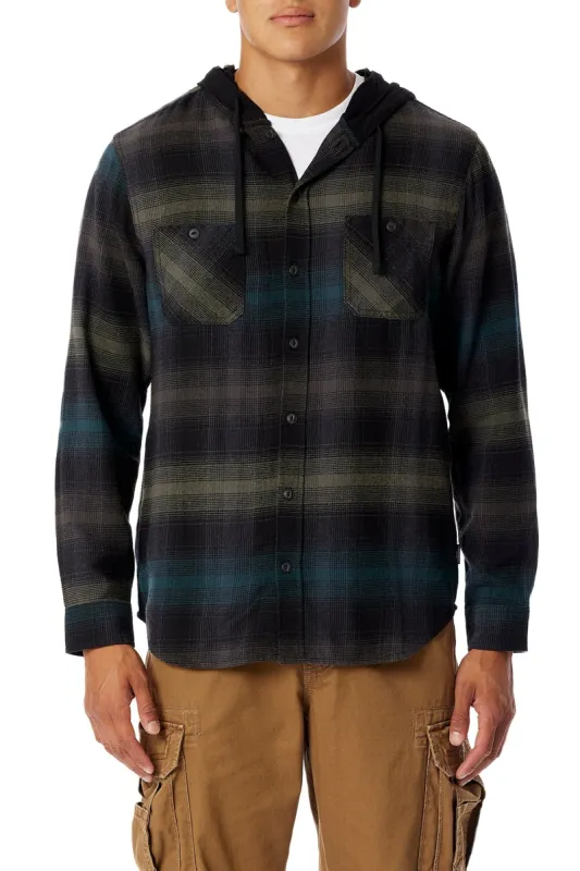 Switchback Flannel Hoodie - Reg and Big & Tall sold by UNIONBAY