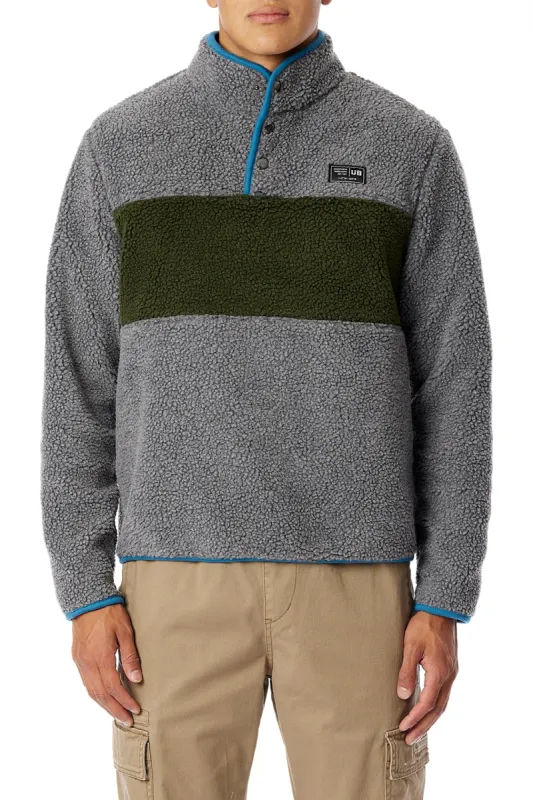 Zion Sherpa Mock Neck Fleece sold by UNIONBAY