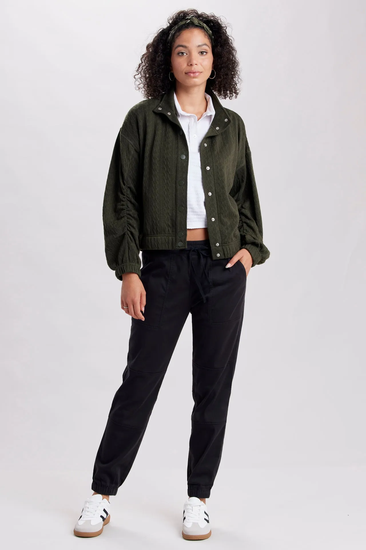 Skagit Cable Knit Jacket sold by UNIONBAY product image thumbnail 2