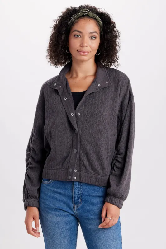 Skagit Cable Knit Jacket sold by UNIONBAY