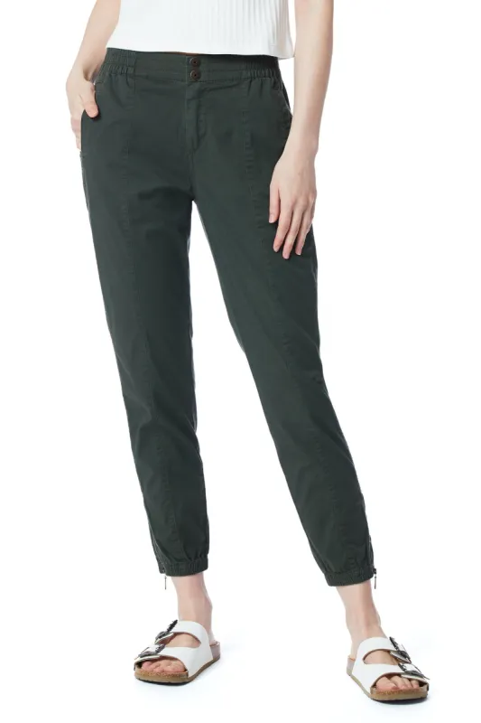 Carmella Solid Zip Hem Jogger sold by UNIONBAY
