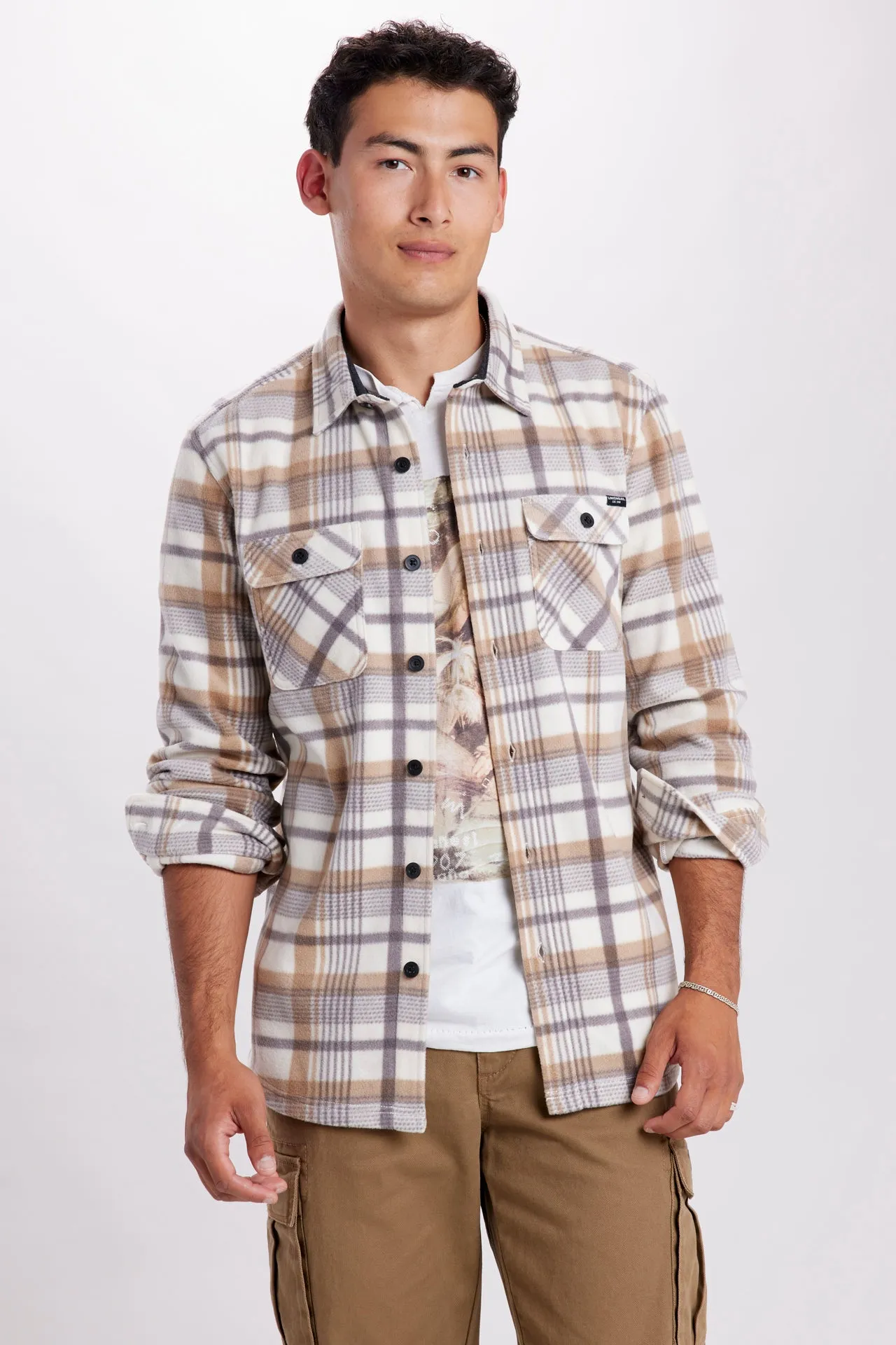 Olympus Microfleece Shirt Jacket sold by UNIONBAY