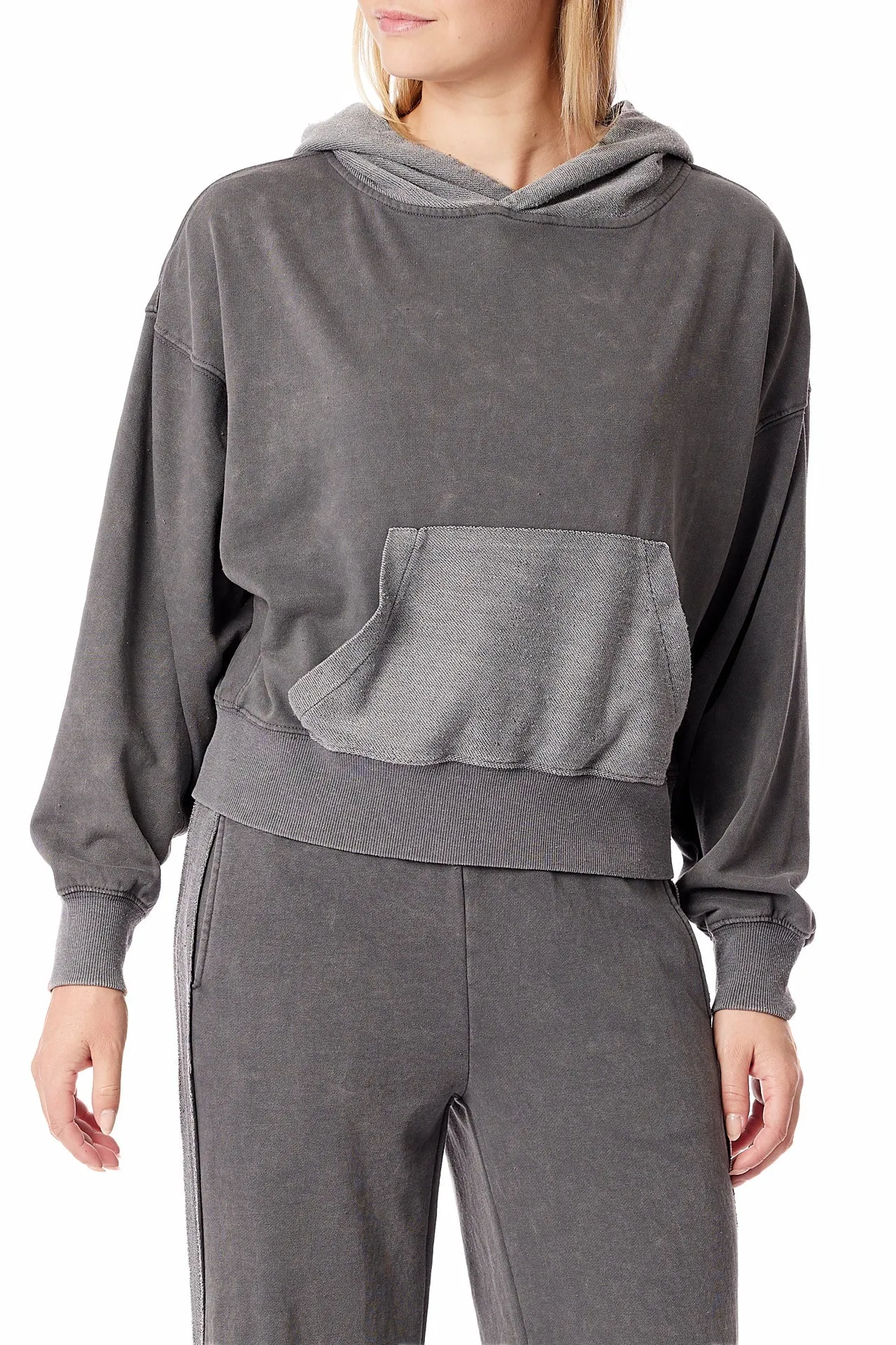 Olive French Terry Hoodie sold by UNIONBAY