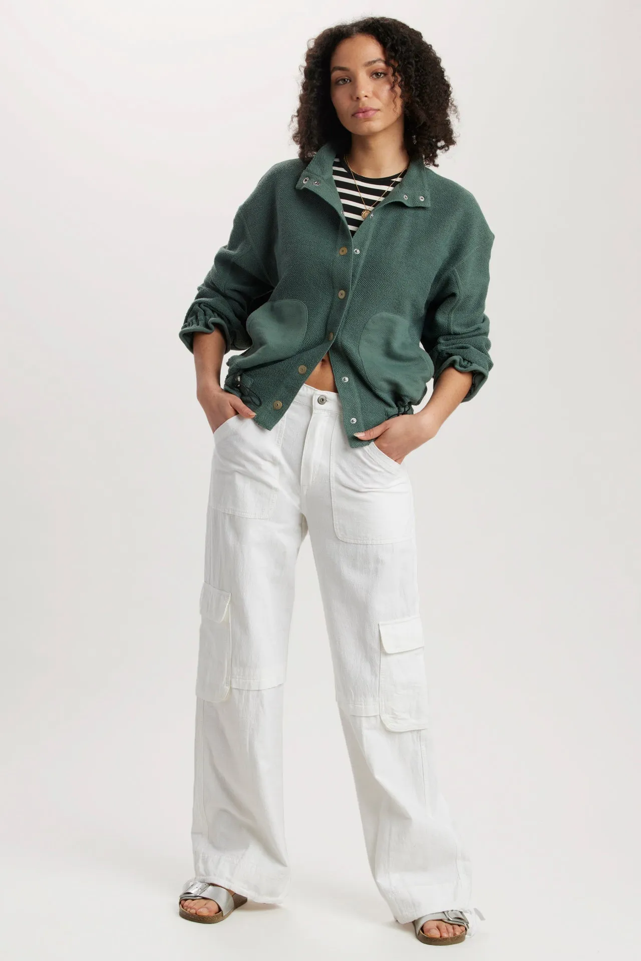 Marguerite French Terry Jacket sold by UNIONBAY product image thumbnail 4