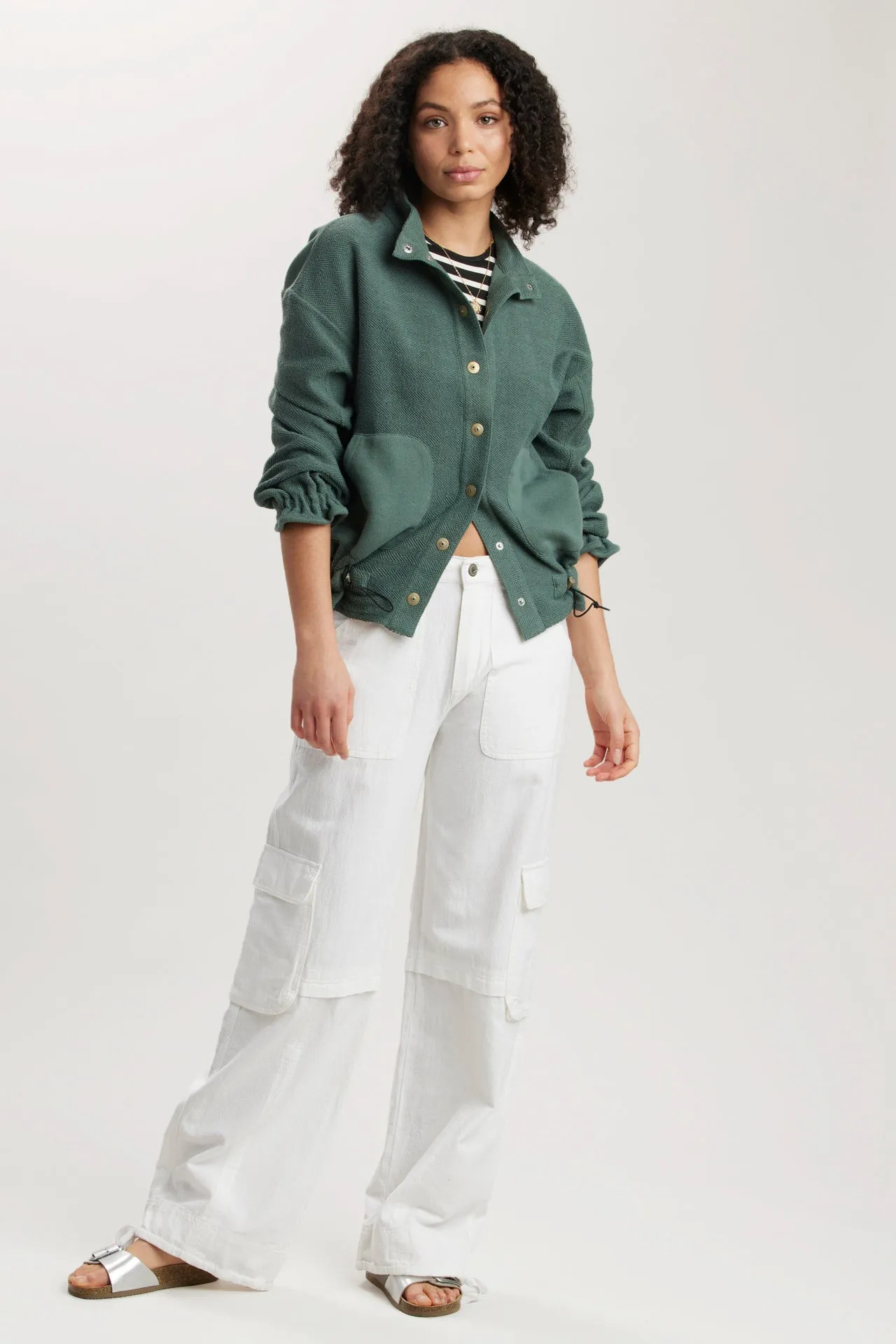Marguerite French Terry Jacket sold by UNIONBAY product image thumbnail 2