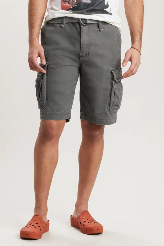Survivor Mens Belted Cargo Shorts sold by UNIONBAY