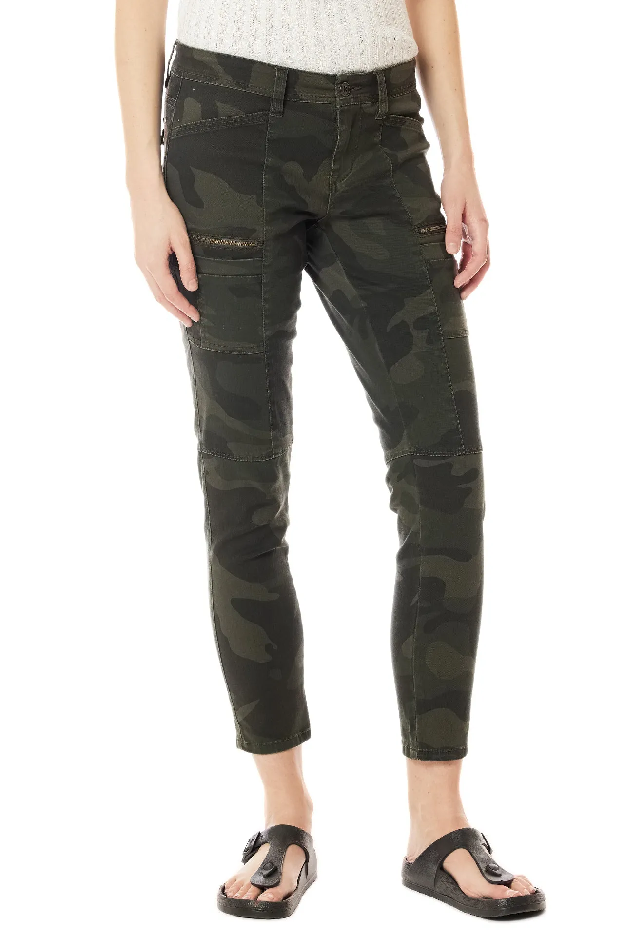 Claire Camo Print Cargo Pant sold by UNIONBAY