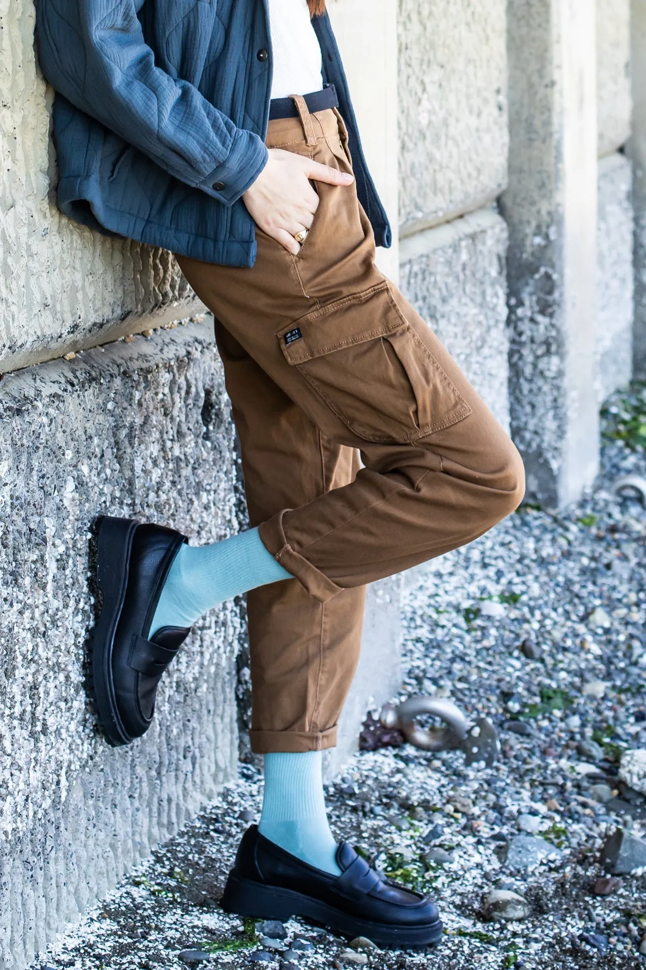 Jordana Belted Cargo Pant sold by UNIONBAY