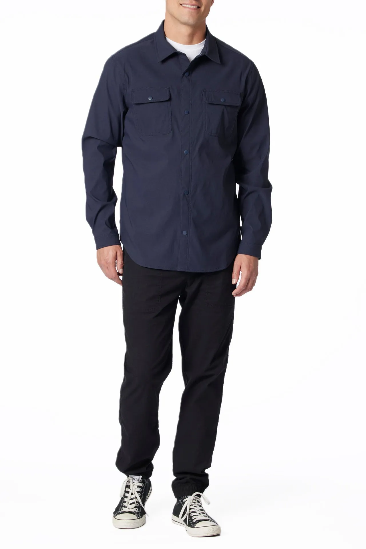 UB Tech Snap Front Jacket sold by UNIONBAY product image thumbnail 2